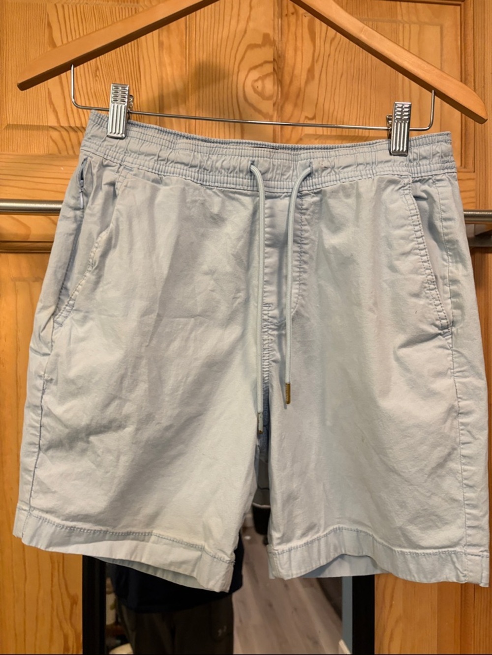 Hollister Men’s Stretch Joggers Light Blue Sz S